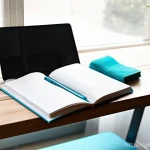 행동 변화의 지속적인 지원 시스템 - **Prompt: "The Intentional Space for Growth"**
    A bright, clean, and organized home office or stu...