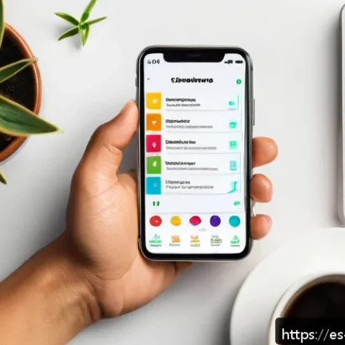 Home 17 행동 변화 학습을 위한 자원 개발 - A modern smartphone screen displaying a vibrant habit-tracking app interface in Spanish, featuring p...